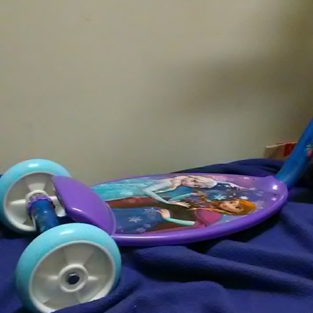 Brand new frozen scooter